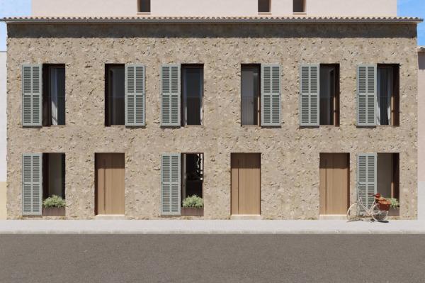 Modern, new-build terraced townhouse with a private pool in Ariany image 2
