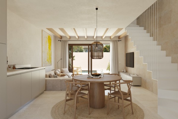 Modern, new-build terraced townhouse with a private pool in Ariany image 5