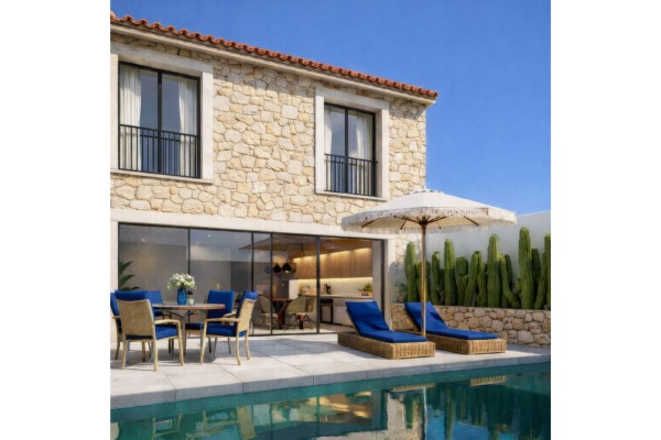 Modern building project: Townhouses with private pools in Portol image 3