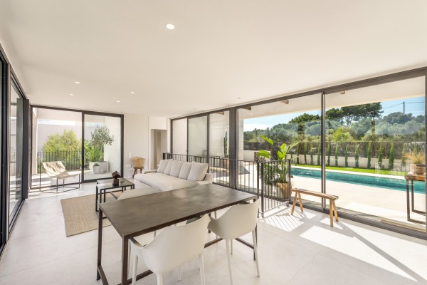 Modern new villas with pool close to the beach in Cala Murada image 3