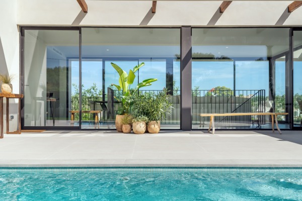 Modern new villas with pool close to the beach in Cala Murada image 7