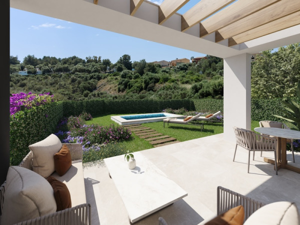 New build villa in modern residential complex in Cala Romantica image 2