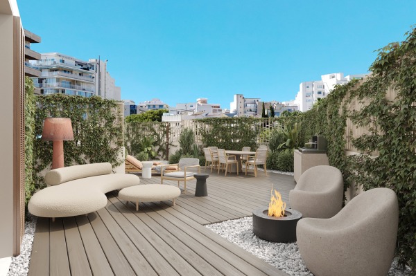 Exclusive new-build apartments in a residence near the port of Palma