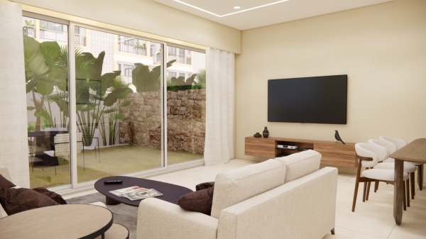 New garden duplex apartment with a private jacuzzi image 2