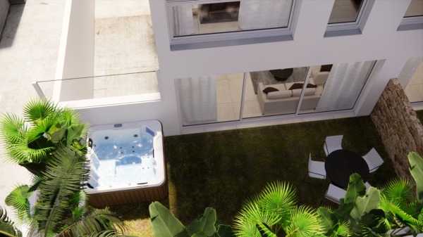 New garden duplex apartment with a private jacuzzi image 10