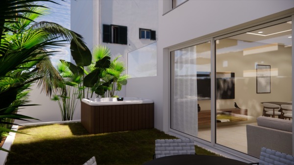 New garden duplex apartment with a private jacuzzi image 11