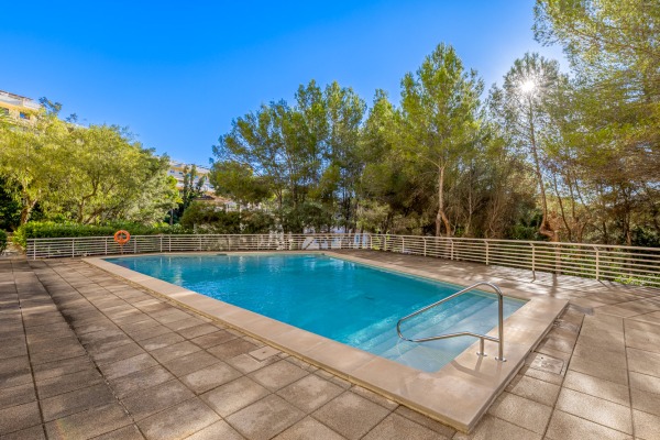 Spacious duplex apartment with private courtyard in Cas Català image 3