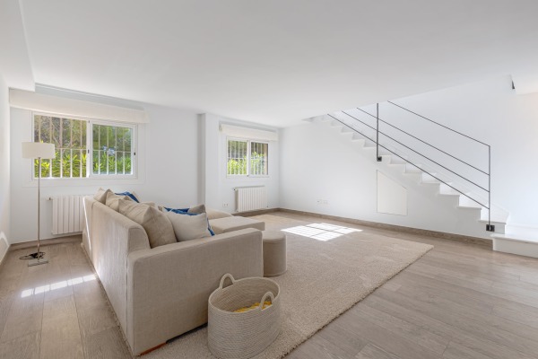 Spacious duplex apartment with private courtyard in Cas Català image 9