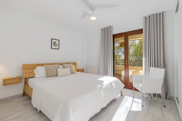 Spacious duplex apartment with private courtyard in Cas Català image 11