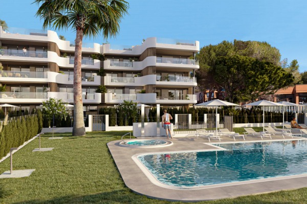 New build apartments close to the beach in Cala Ratjada