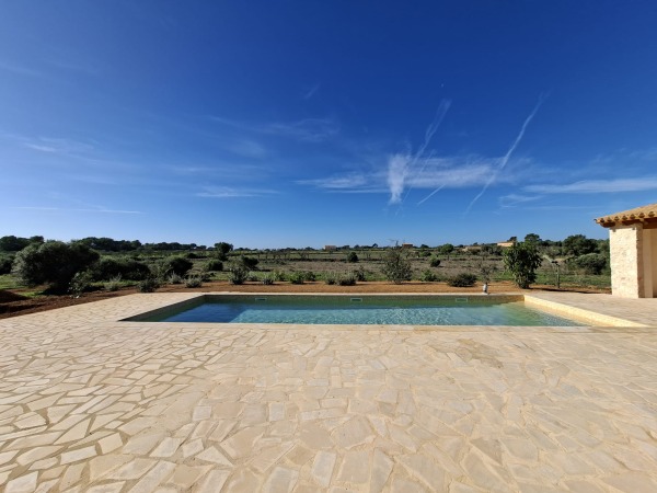 Natural stone new-build finca with stunning panoramic views near Ses Salines image 2