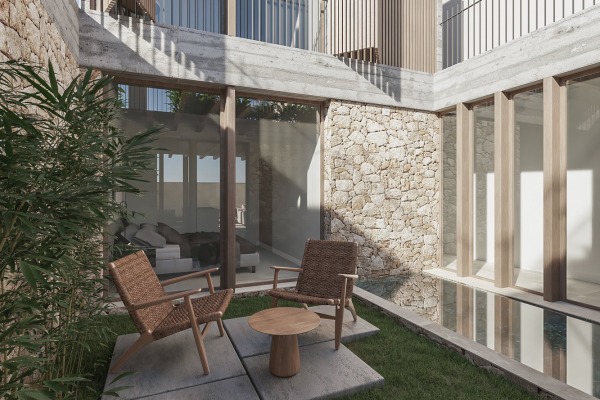 Modern, new-build terraced houses with private pool in Son Espanyolet image 3