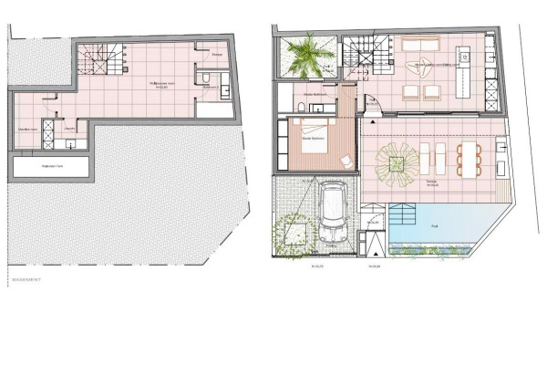 Modern, new-build terraced houses with private pool in Son Espanyolet image 6