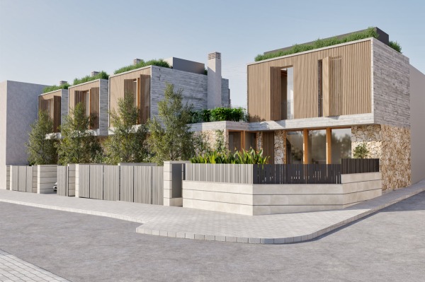 Modern, new-build terraced houses with private pool in Son Espanyolet image 5