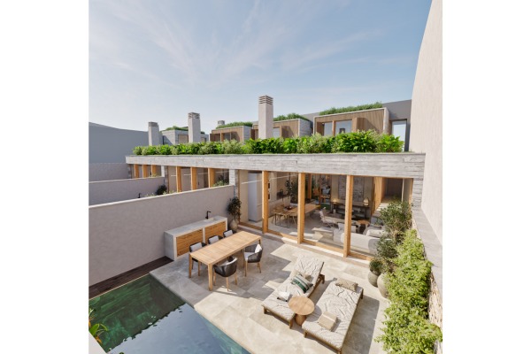 Modern, new-build terraced houses with private pool in Son Espanyolet image 8