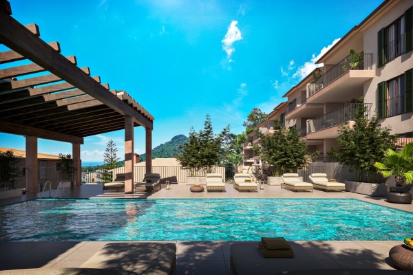 New-build apartment close to the beach in a modern development in Capdepera image 9