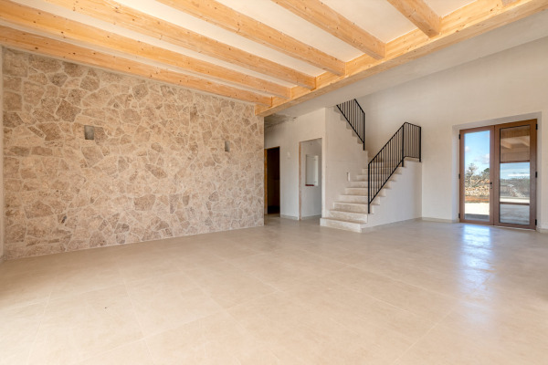 Newly built natural stone finca with pool near Ses Salines image 5