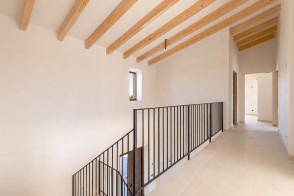 Newly built natural stone finca with pool near Ses Salines image 7