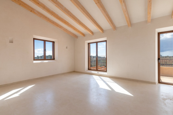 Newly built natural stone finca with pool near Ses Salines image 8