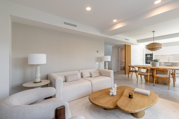 Modern new development terraced house with private pool image 4