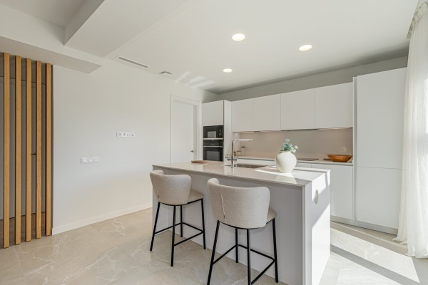 Modern new development terraced house with private pool image 6