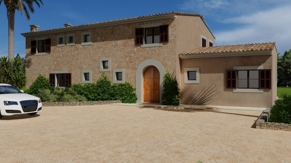 Newly built Finca in Son Mesquida near Felanitx with 2 floors and pool image 5