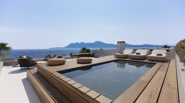 New luxury penthouse with spectacular views of the bay of Puerto Pollensa