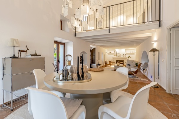 Mediterranean natural stone villa with pool and views of nature in Es Capdella image 4