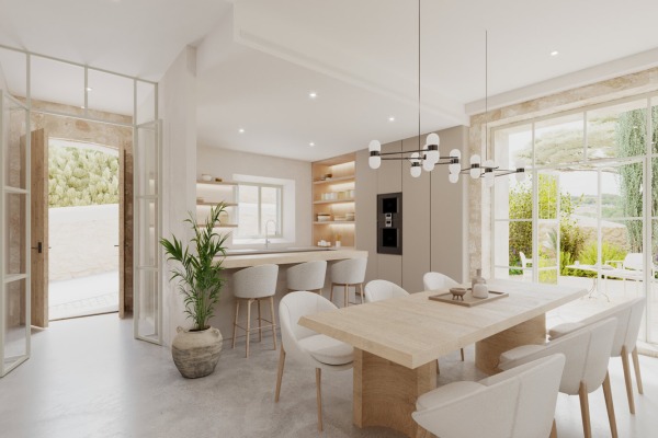 New build residence with elevator, pool and panoramic views in the southeast image 5